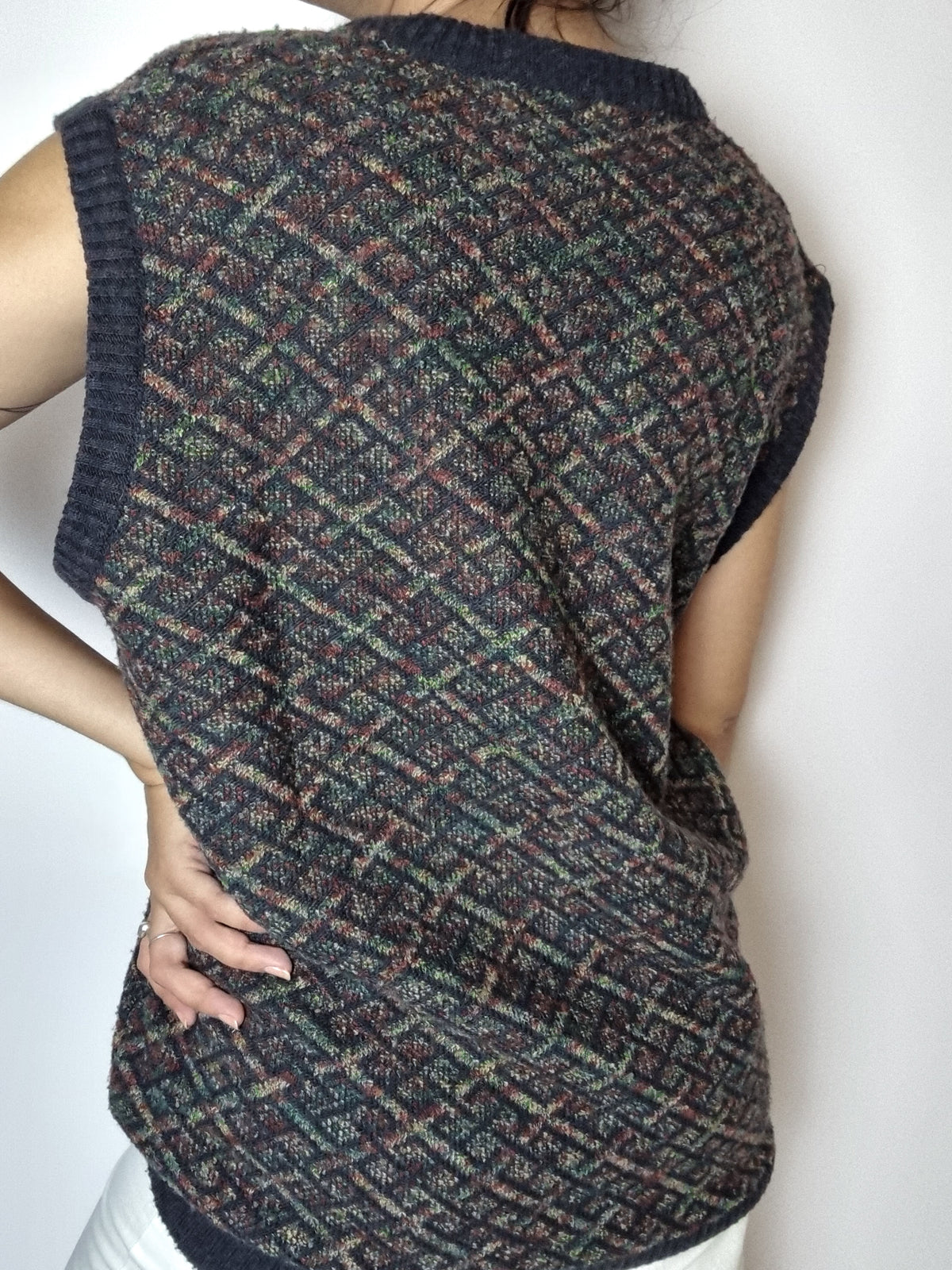 Gilet en maille Vintage M/L