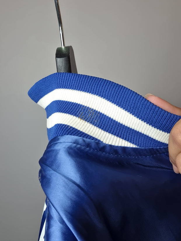 Bomber américain brodé bleu M/L