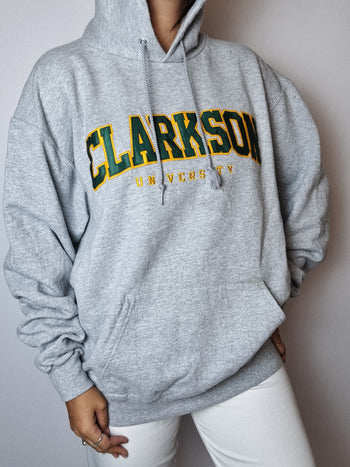 Pull gris Clarkson Vintage L