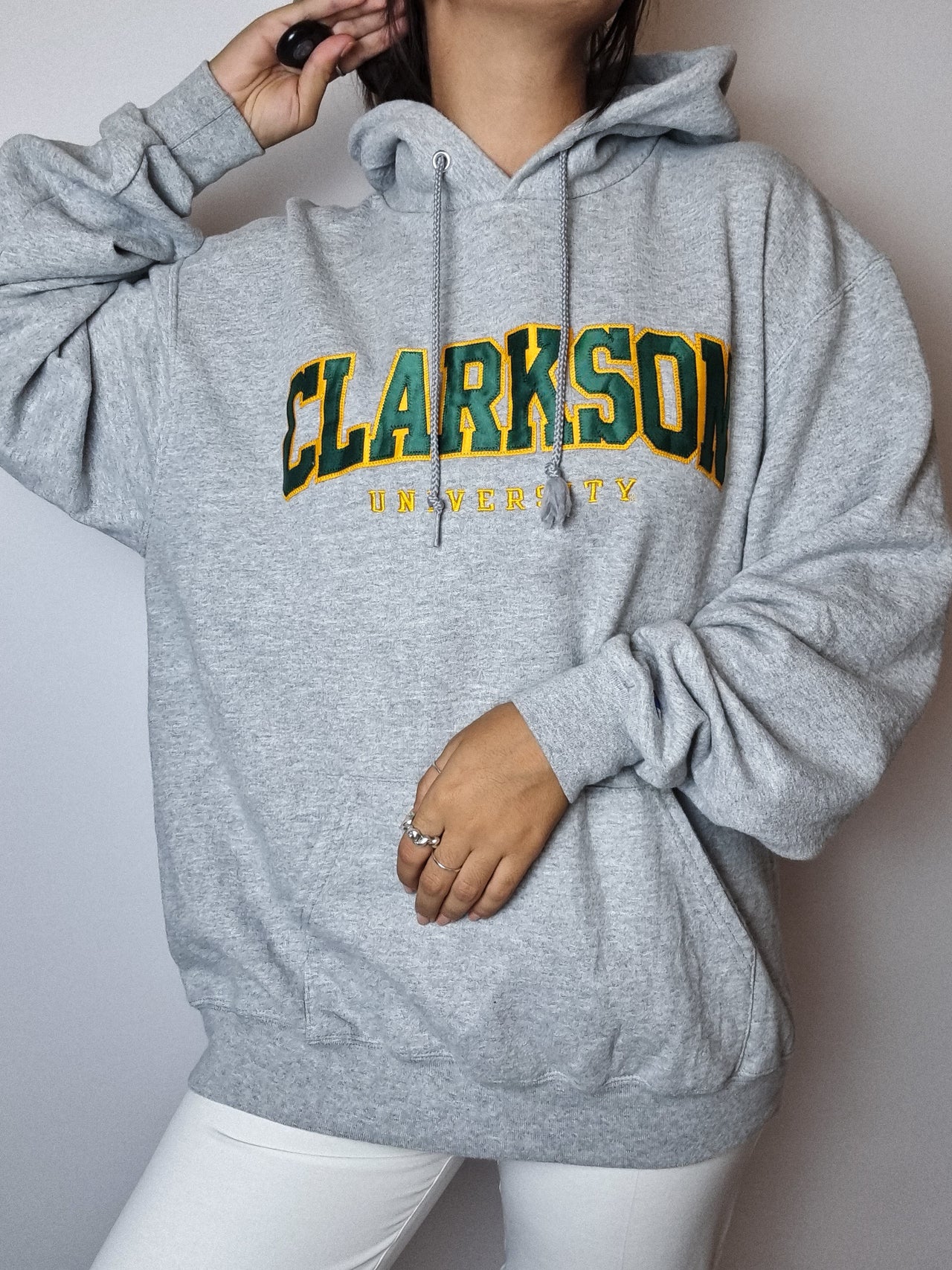 Pull gris Clarkson Vintage L