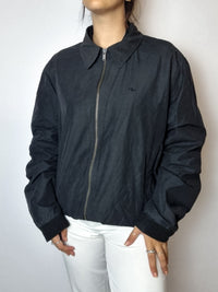 Lacoste black bomber jacket Vintage L 