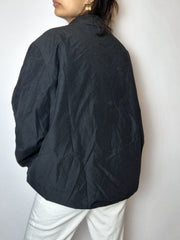 Lacoste black bomber jacket Vintage L 