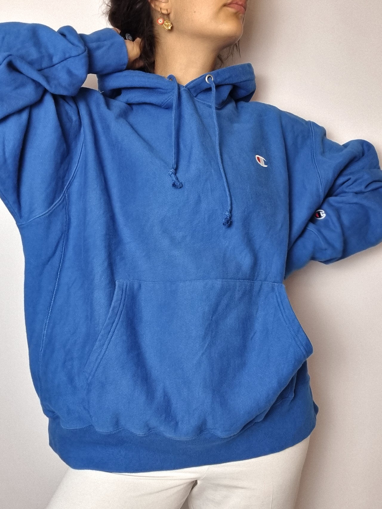 XL vintage royal blue champion sweater 