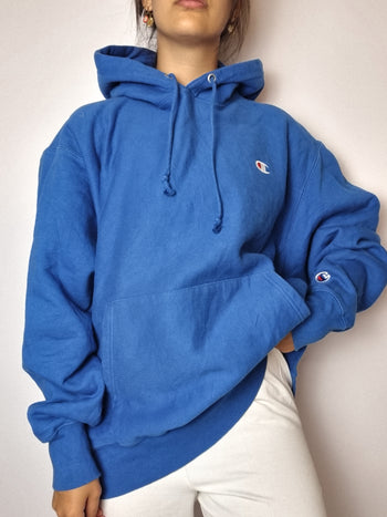 XL vintage royal blue champion sweater 