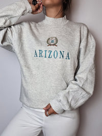 Vintage gray Arizona sweater L 