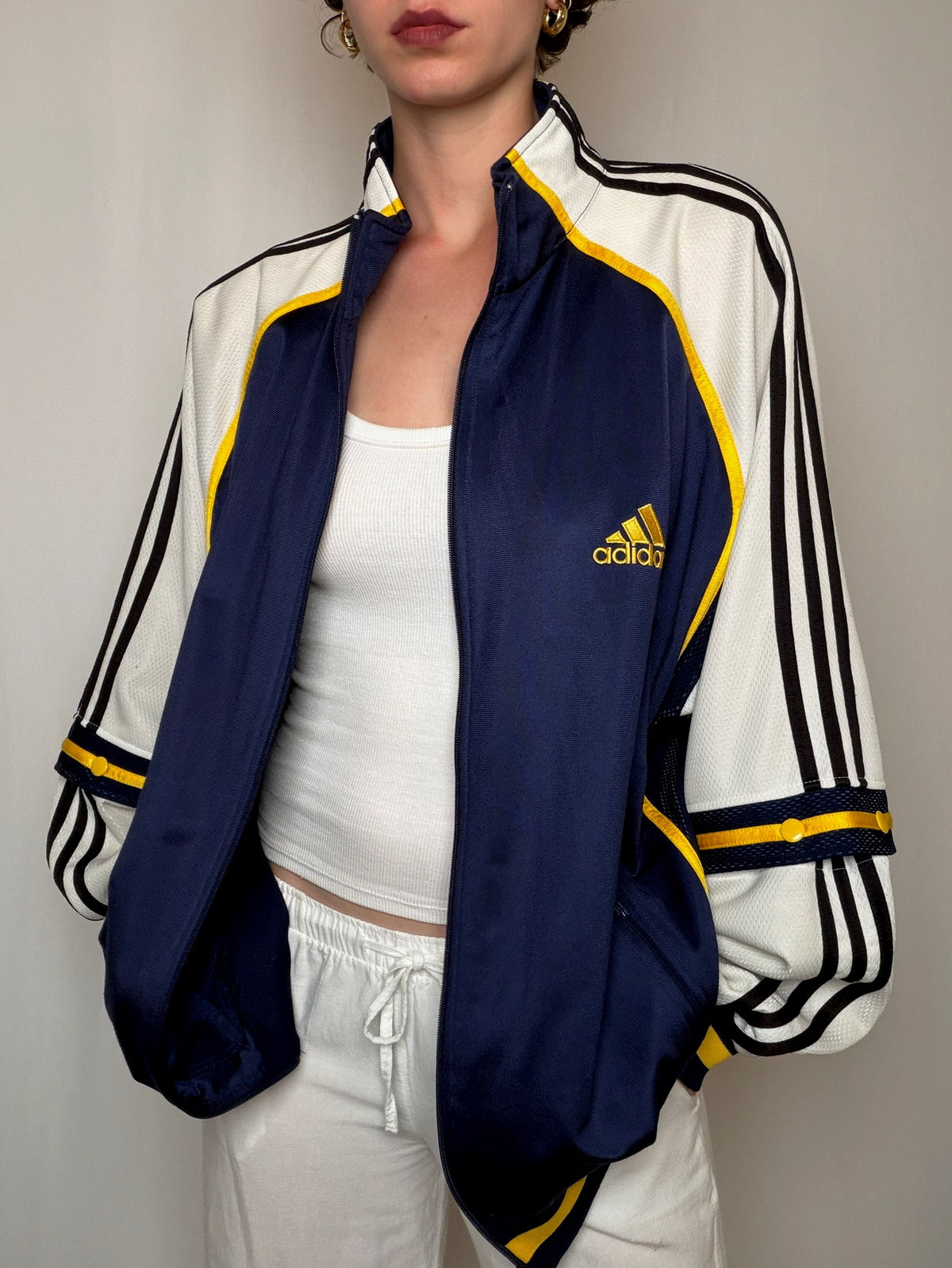Jacket de sport tricolore Adidas XL vintage