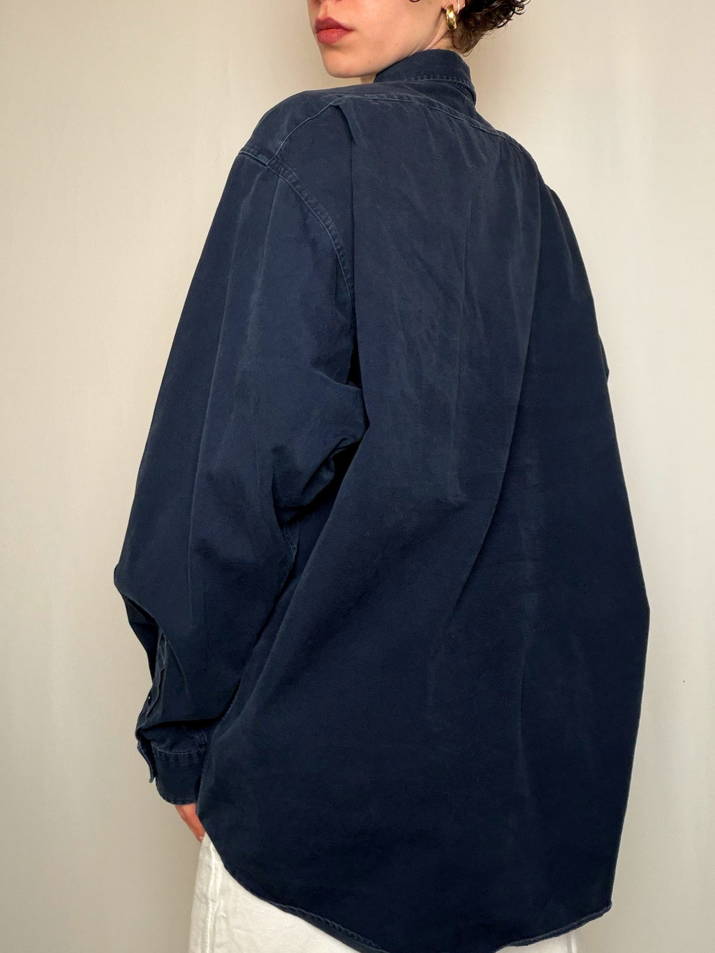 Chemise marine Ralph Lauren XL vintage