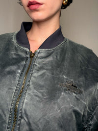 Bomber reversible gris Bomb Boogie XL vintage