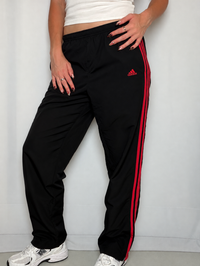 Jogging noir et rouge Adidas M/L vintage
