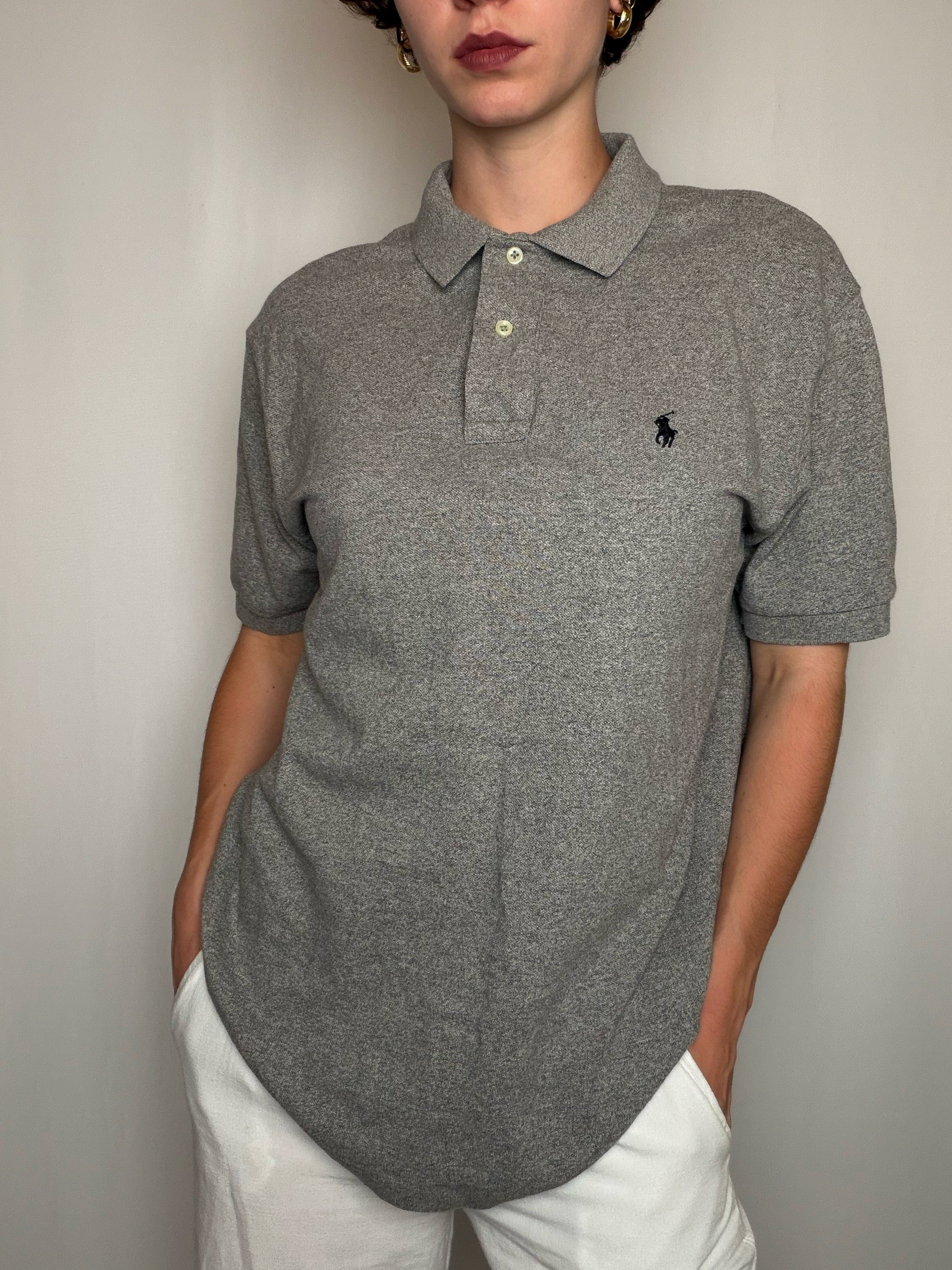 Polo Gris Ralph Lauren M vintage