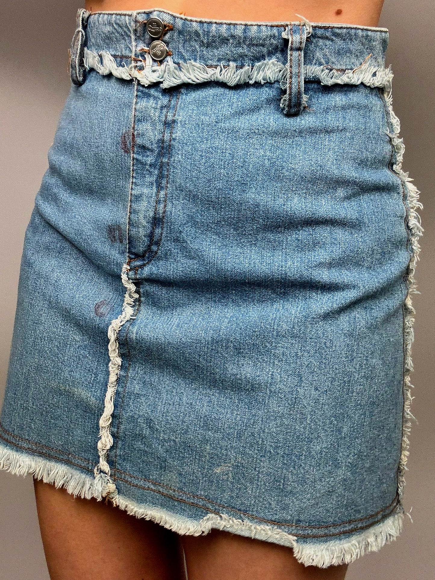 Vintage Denim Minirock