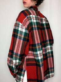 Chemise en flannelle à carreaux L vintage