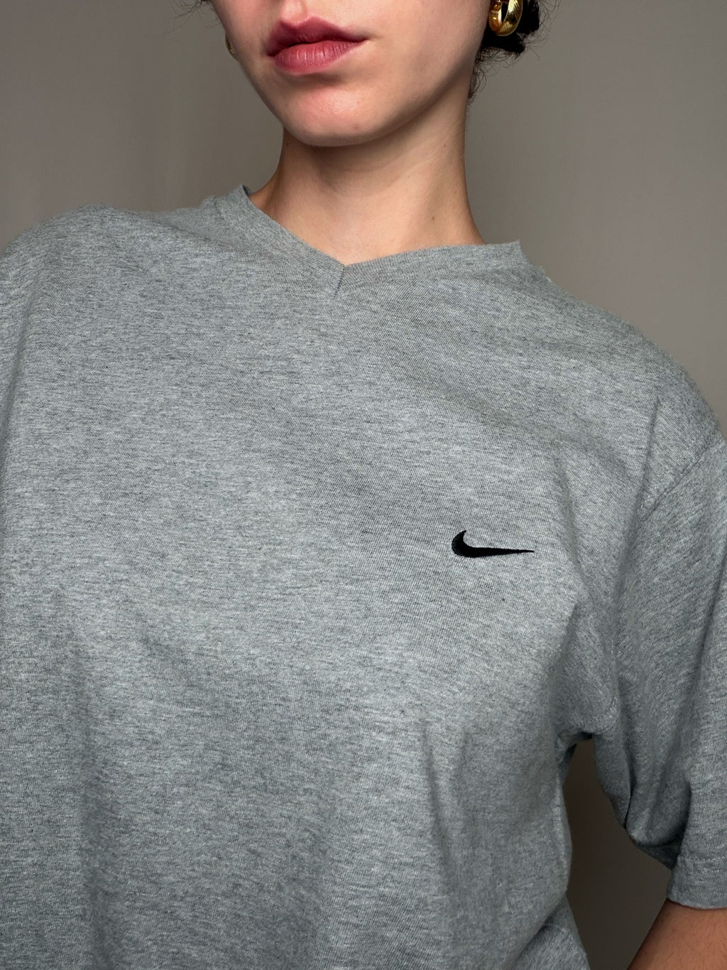 T-shirt Grey Nike M vintage