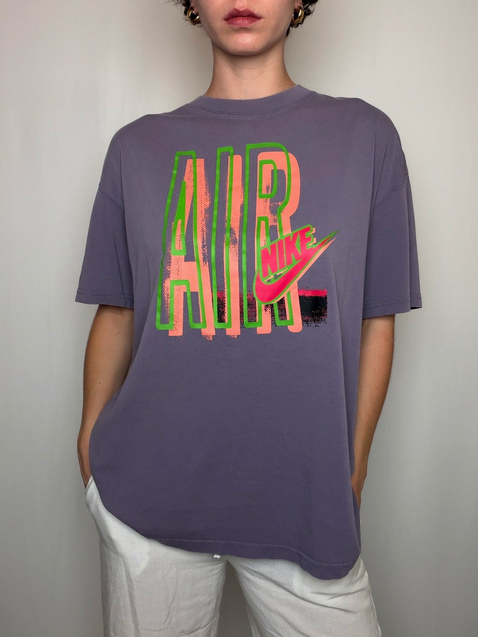 Tshirt Violet Nike L vintage