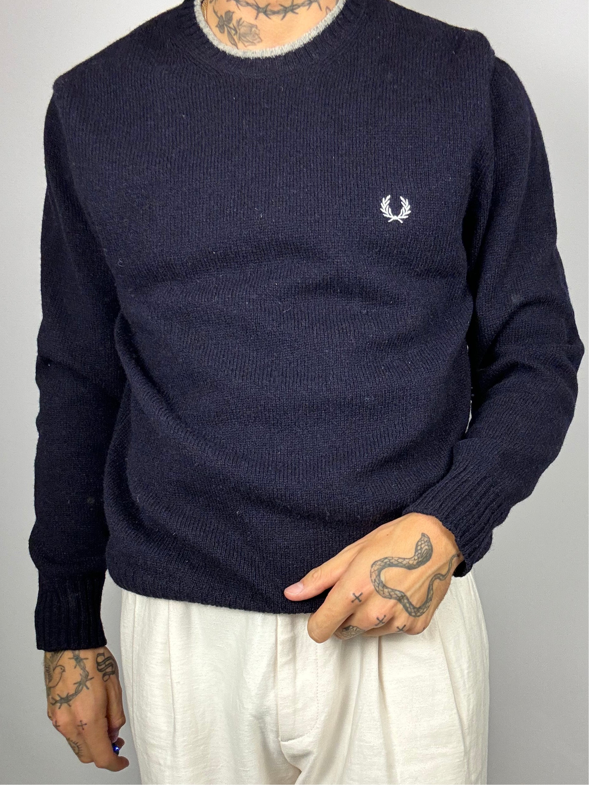 Fred Perry knitted sweater