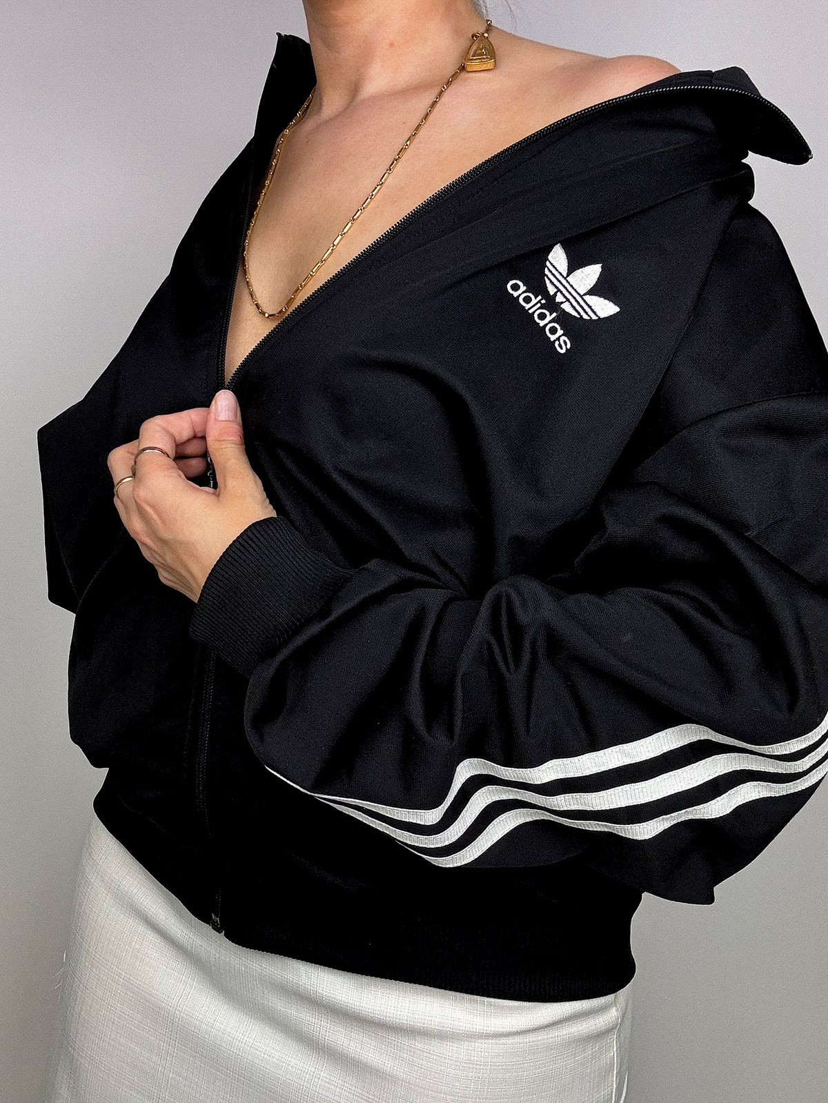 Veste Jogging Noire Adidas