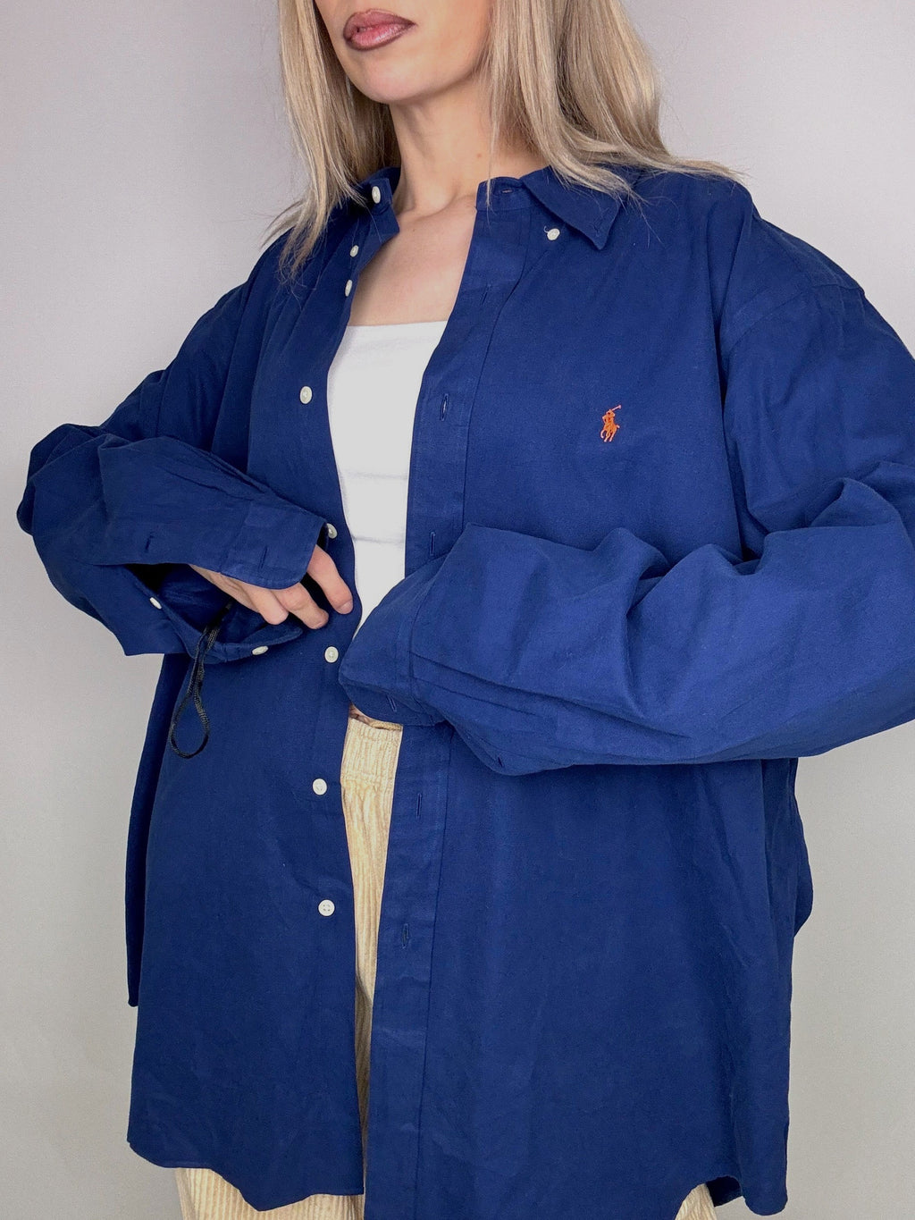 RALPH LAUREN XXL Vintage Blue Shirt