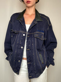 Jacket Bleu Denim Foncé Diesel XL vintage