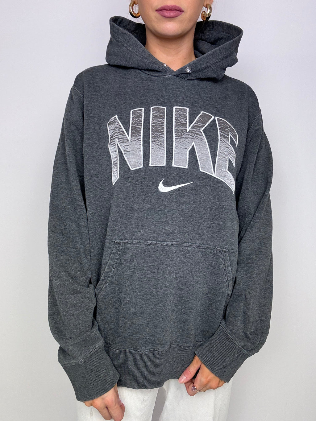 Nike gray vintage American sweatshirt