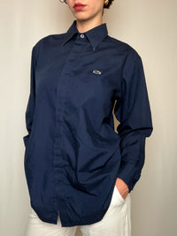 Chemise marine Lacoste M vintage