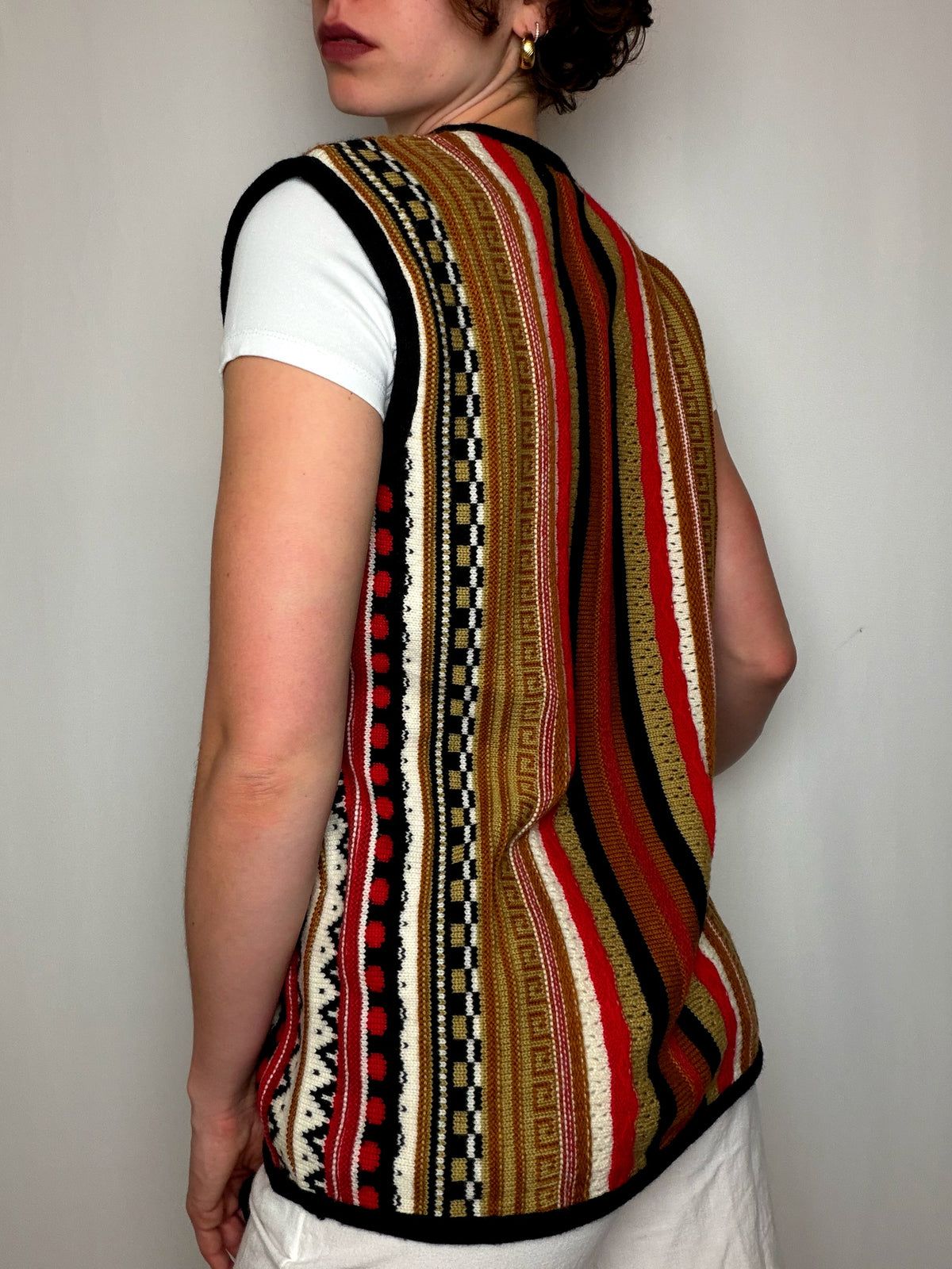 Gilet Multicolore L vintage