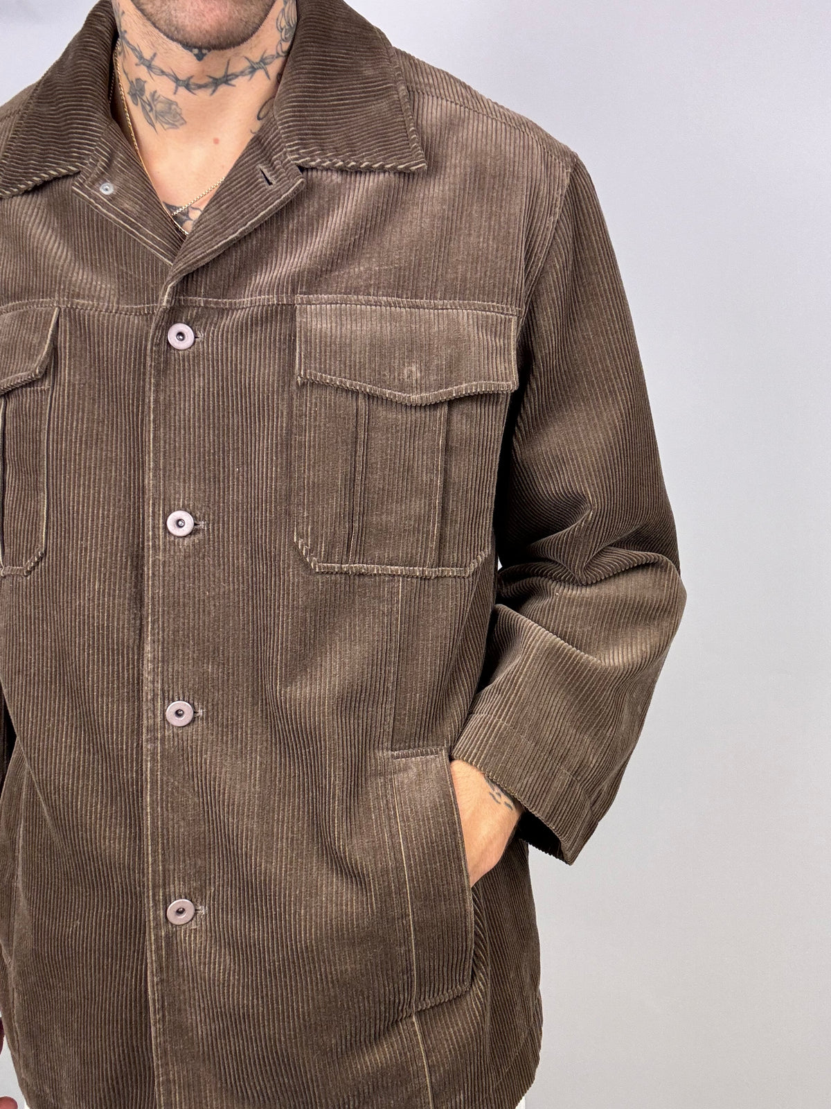 Vintage brown corduroy jacket