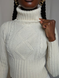 Pull Écru XS vintage