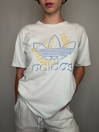 Tshirt White Adidas M vintage