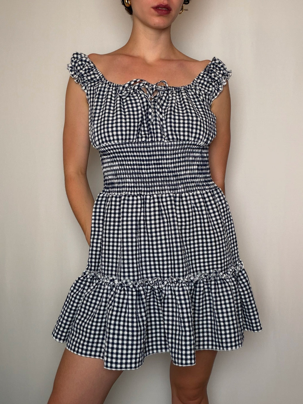 Robe vichy S vintage