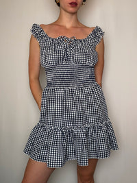 Robe vichy S vintage