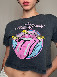 Tshirt Rolling stones delavé S vintage