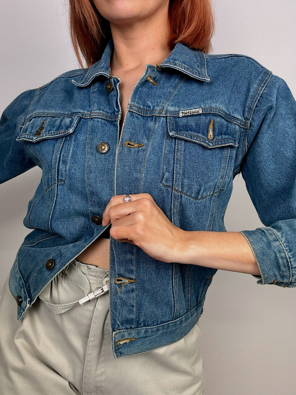 Veste Denim vintage bleu S