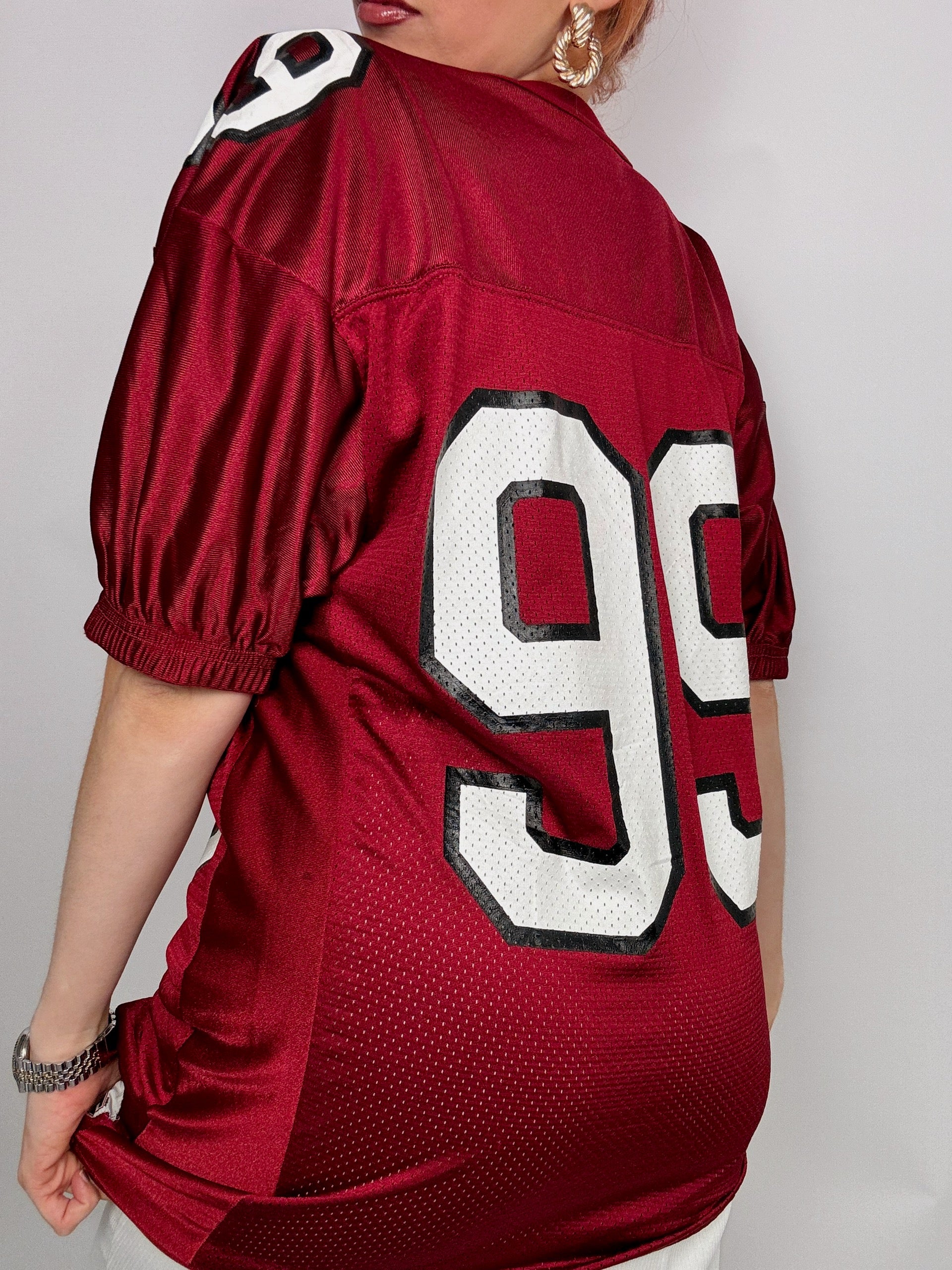 Maillot américain vintage rouge