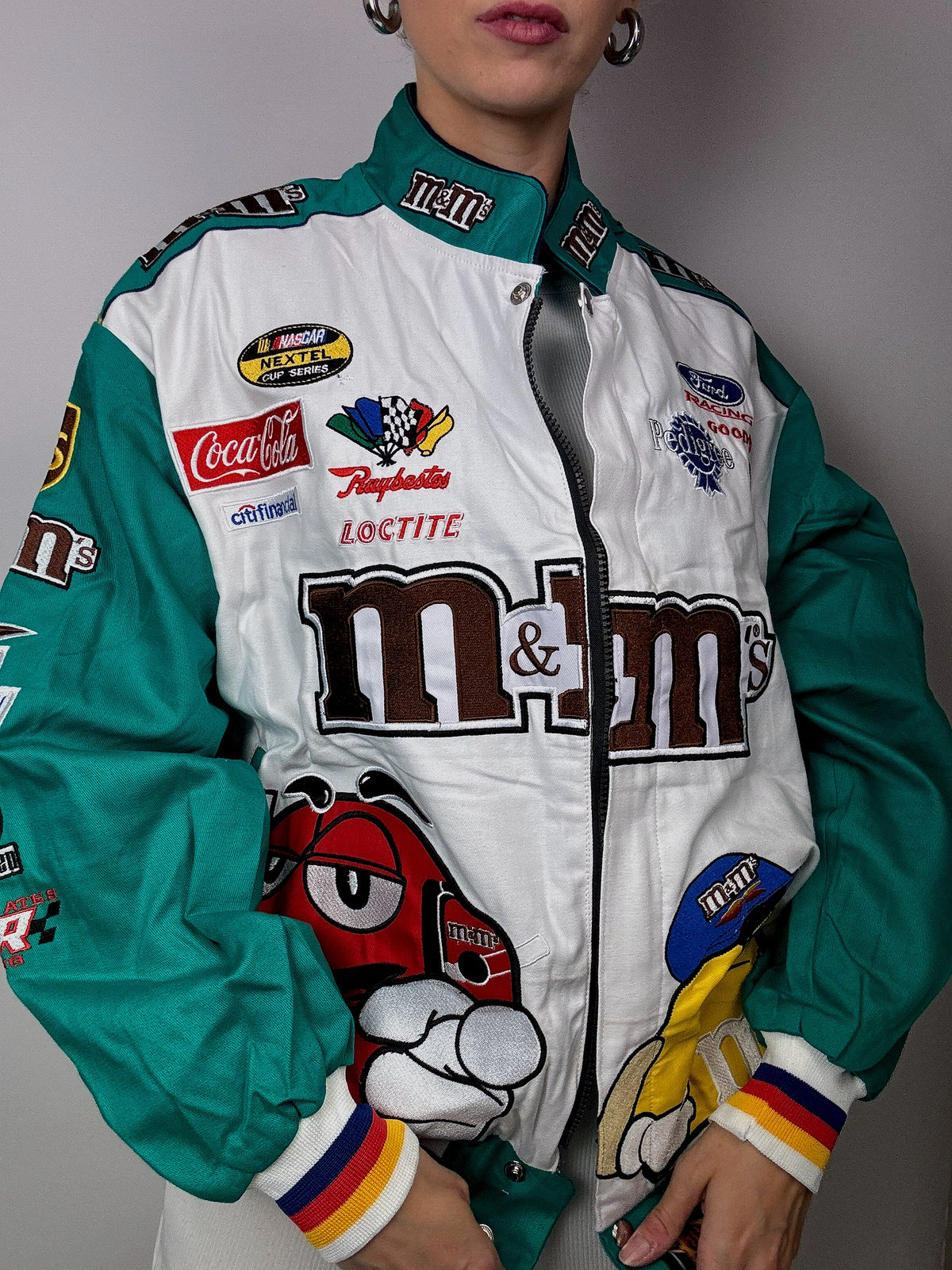 M&amp;M's Vintage Racing Jacket