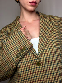 Blazer à carreaux XL vintage