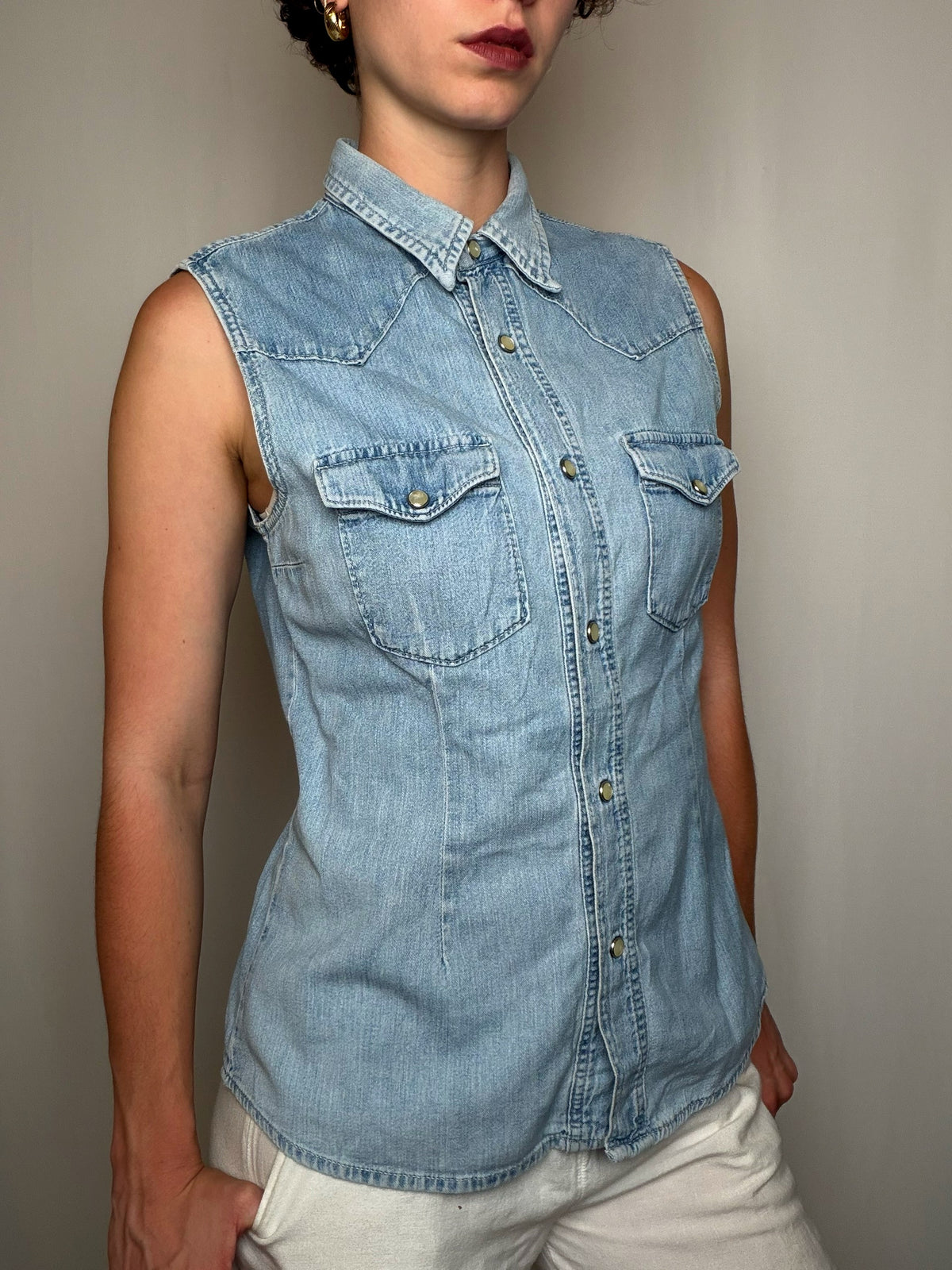 Jacket De Sport Light Blue Denim Levi's S vintage