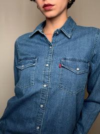 Robe en jean bleu Levi's S vintage