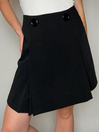Jupe noire avec détails M vintage