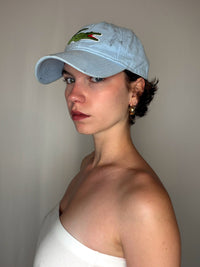 Casquette Bleu Clair Lacoste ajustable vintage