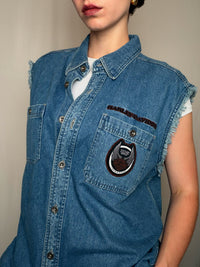 Chemise en jean Bleu Harley-davidson XL vintage