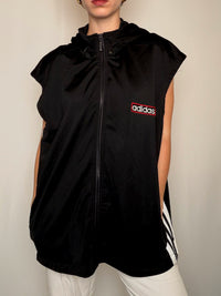 Gilet noir Adidas XL vintage