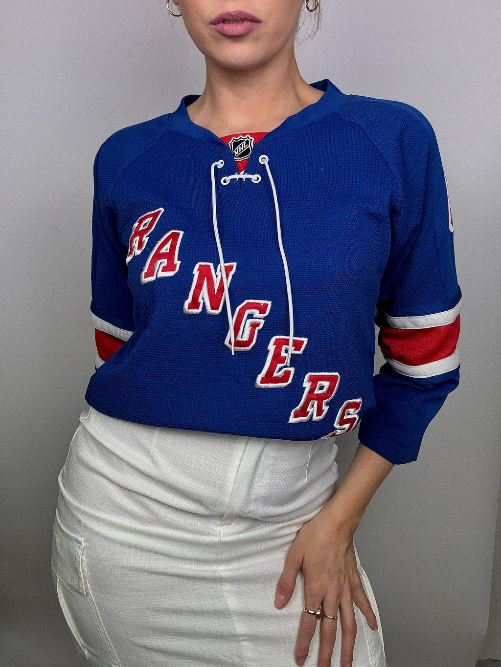 Maillot américain vintage bleu