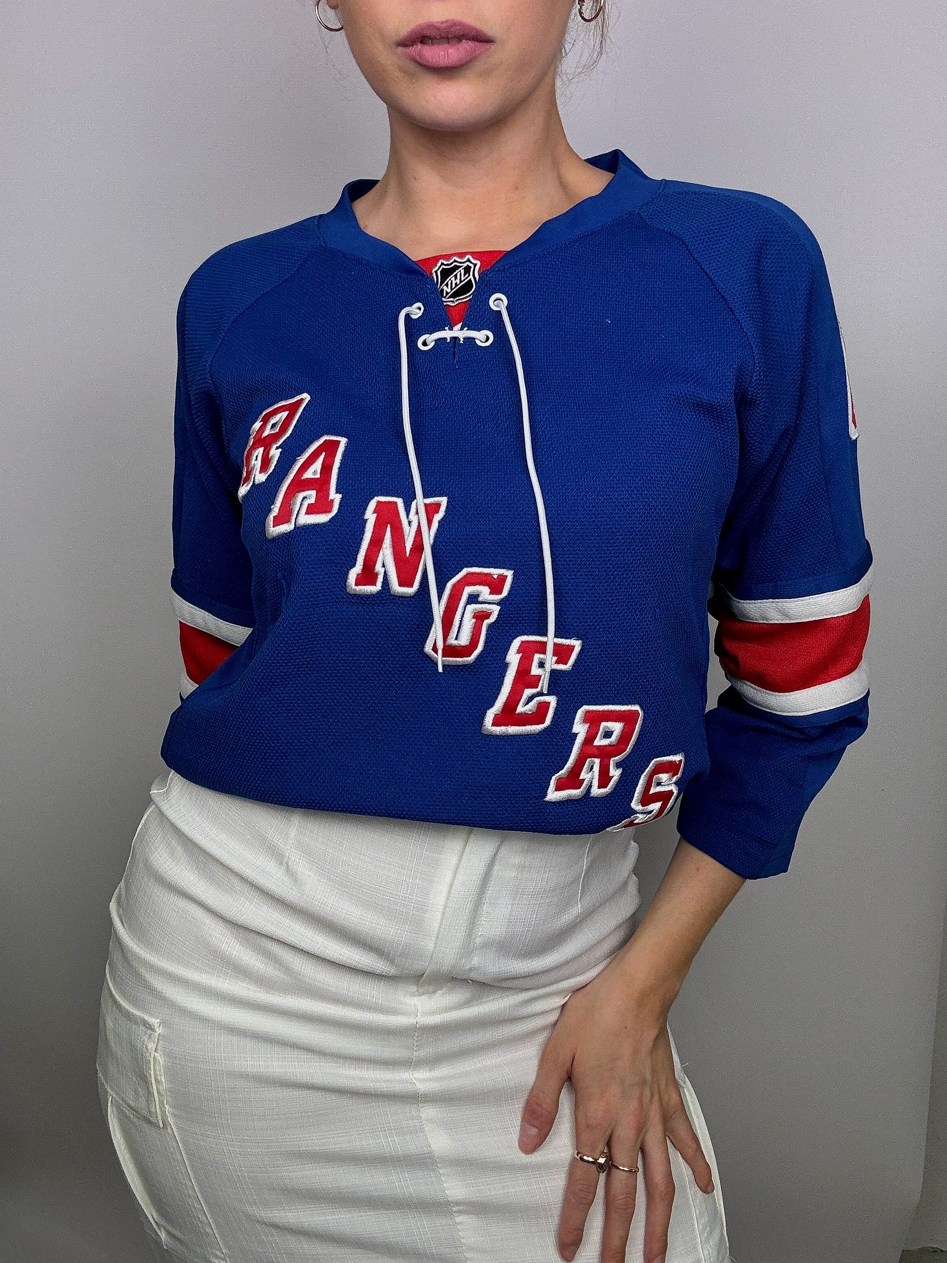 Maillot américain vintage bleu