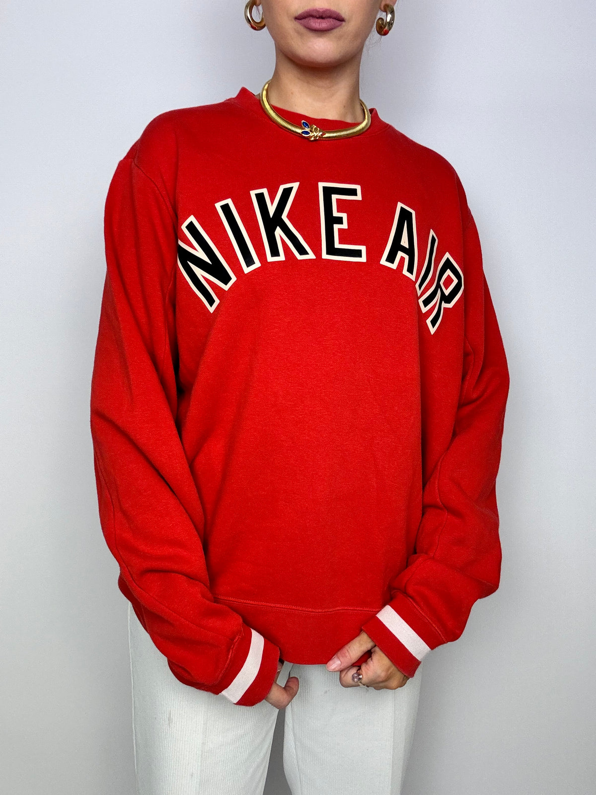 Nike Red American Vintage Sweater