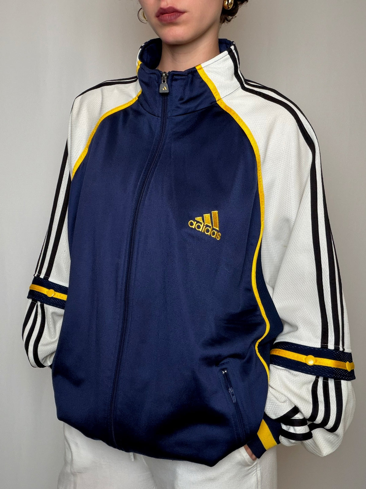 Jacket de sport tricolore Adidas XL vintage