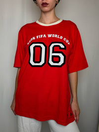 Tshirt coupe du monde 2006Rouge XL vintage