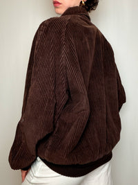 bomber brun L vintage