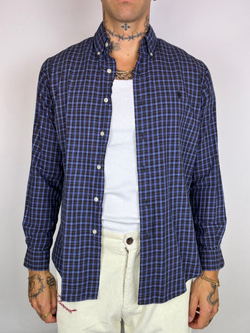 Ralph Lauren Blue Plaid Shirt M