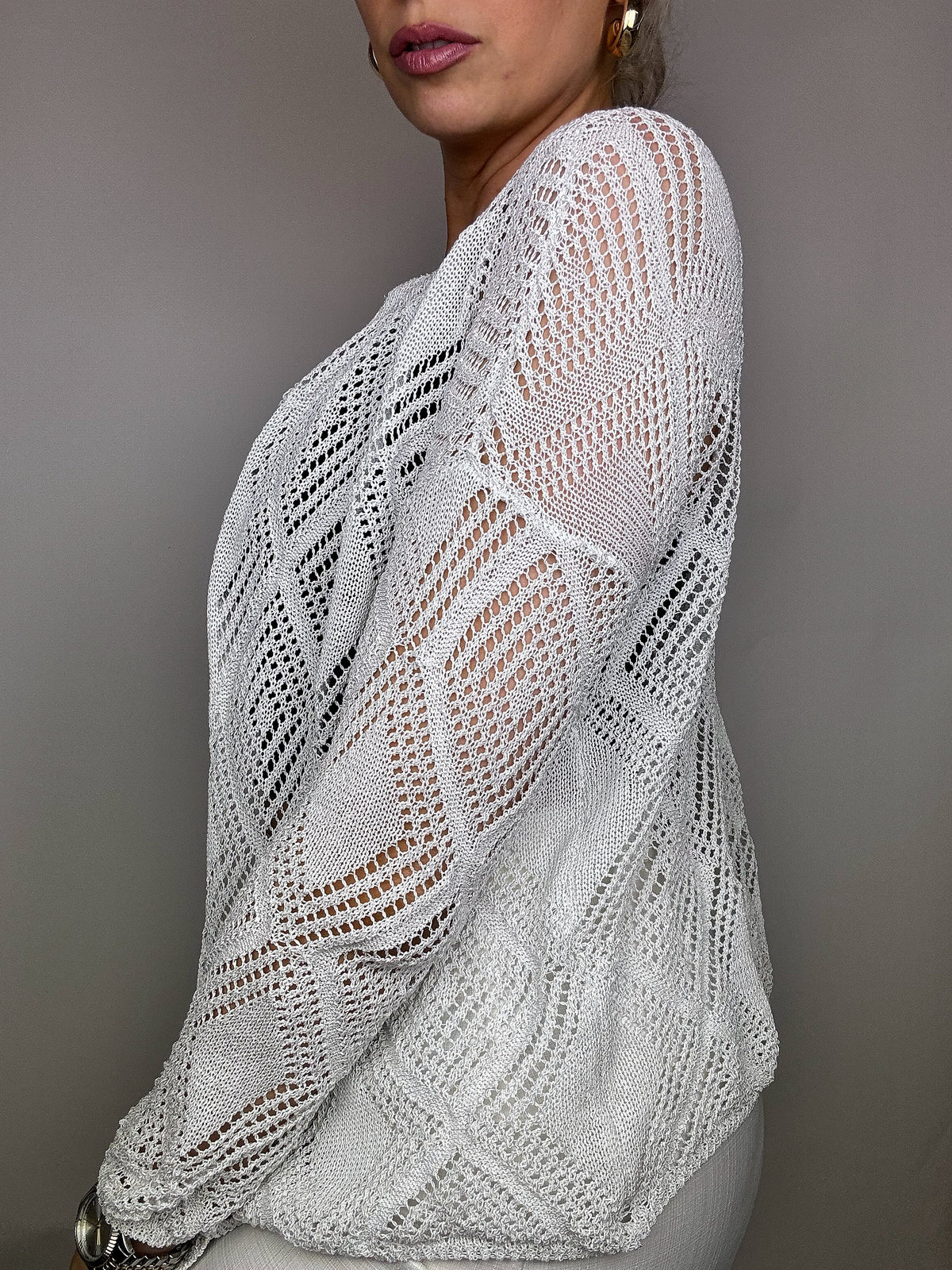 Sky blue cardigan