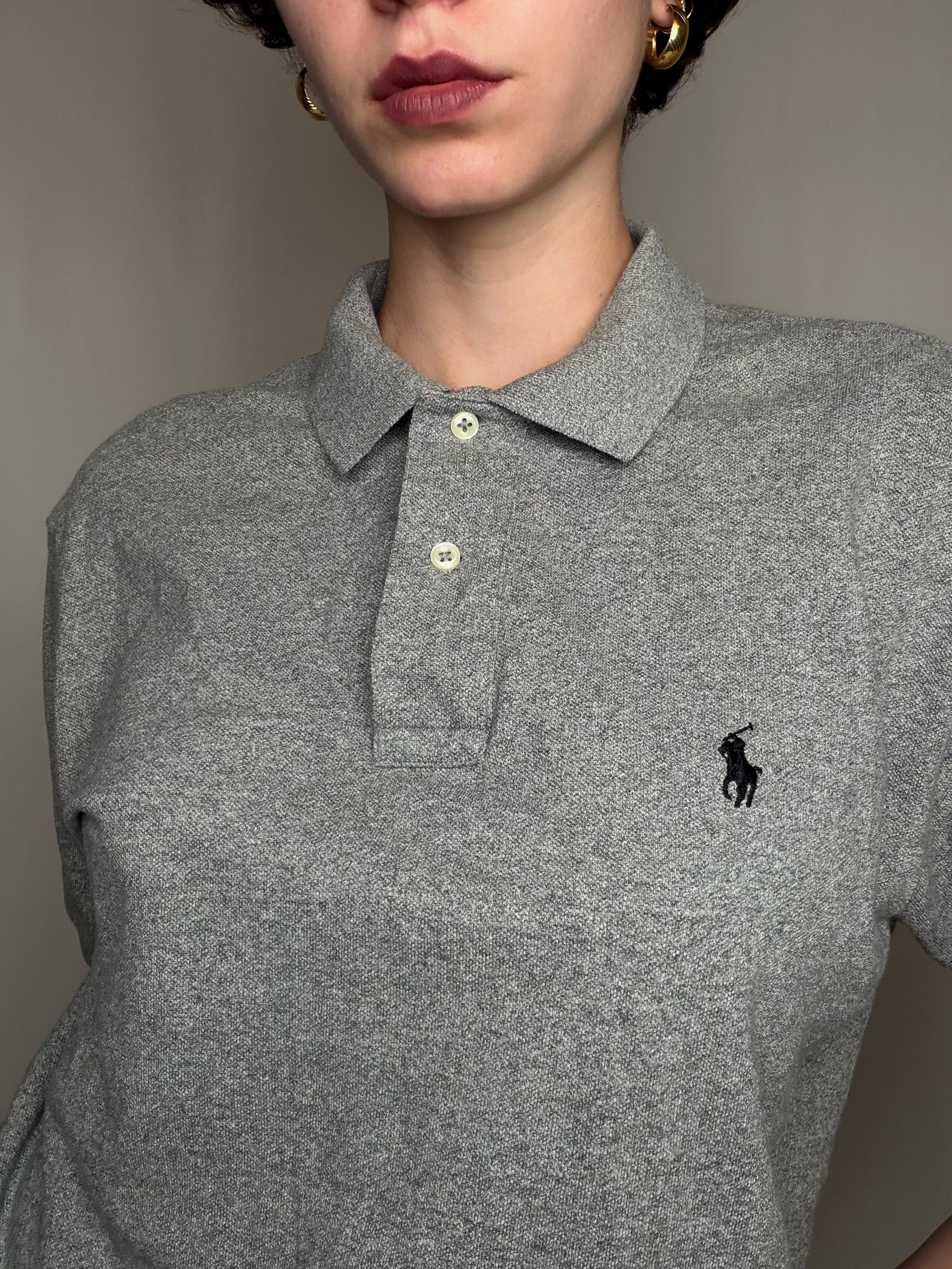 Polo Gris Ralph Lauren M vintage
